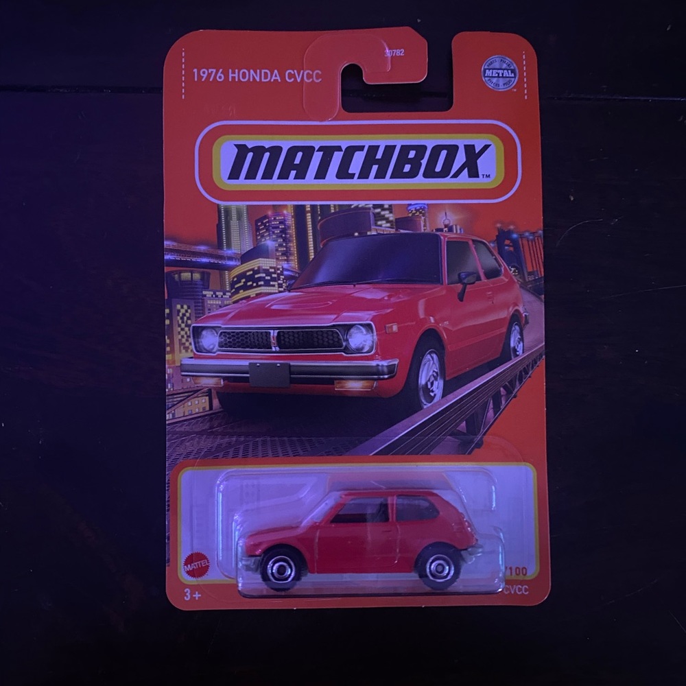 1976 honda cvcc matchbox